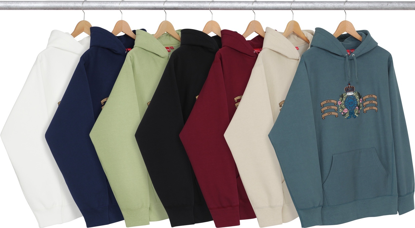 Crest Hooded Sweatshirt